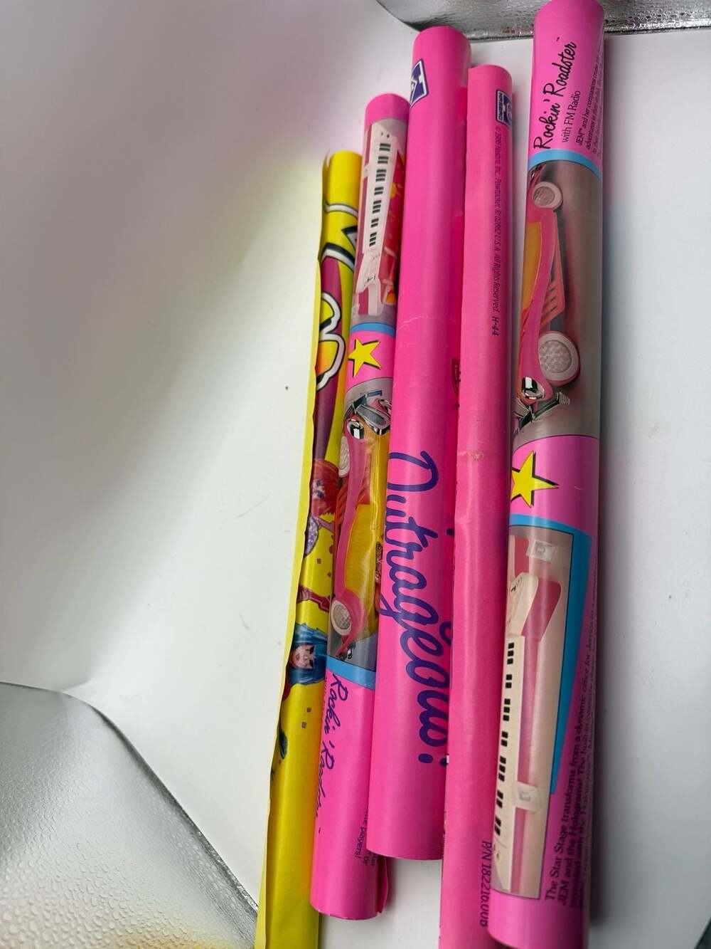 Hasbro Jem Vintage 1980s Poster Lot